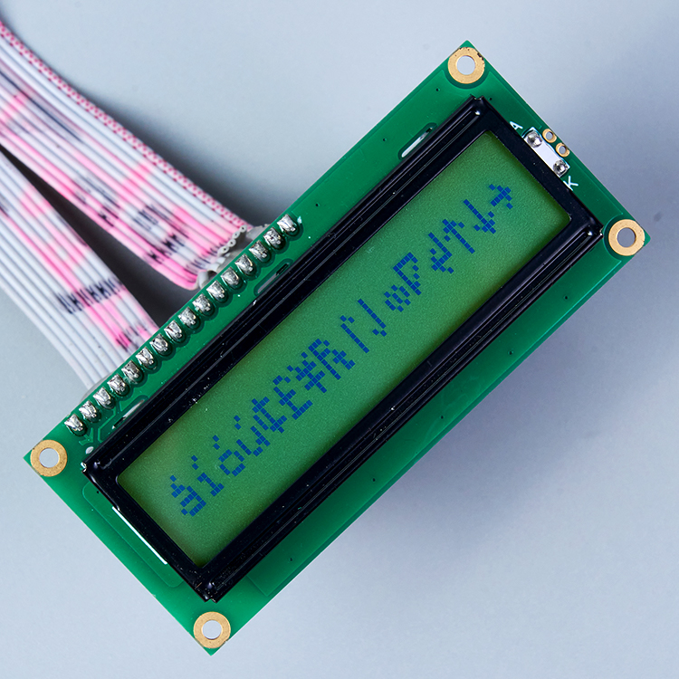 Character lcd moduldes Custom STN/POSITIVE/TRANSFLECIVE 16*1Dots applications in Instrumentation