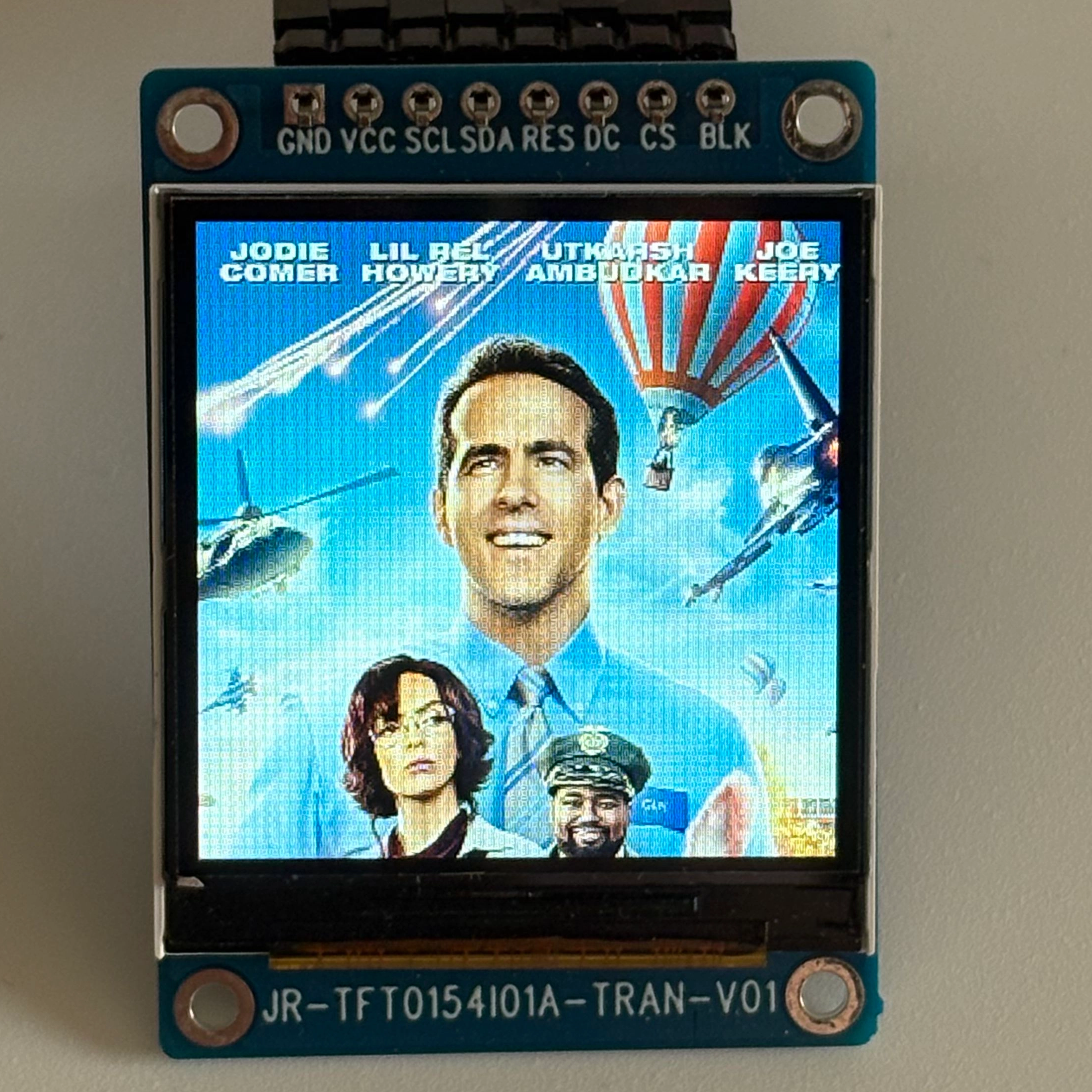 1.54-inch TFT applied to smart wearable devices