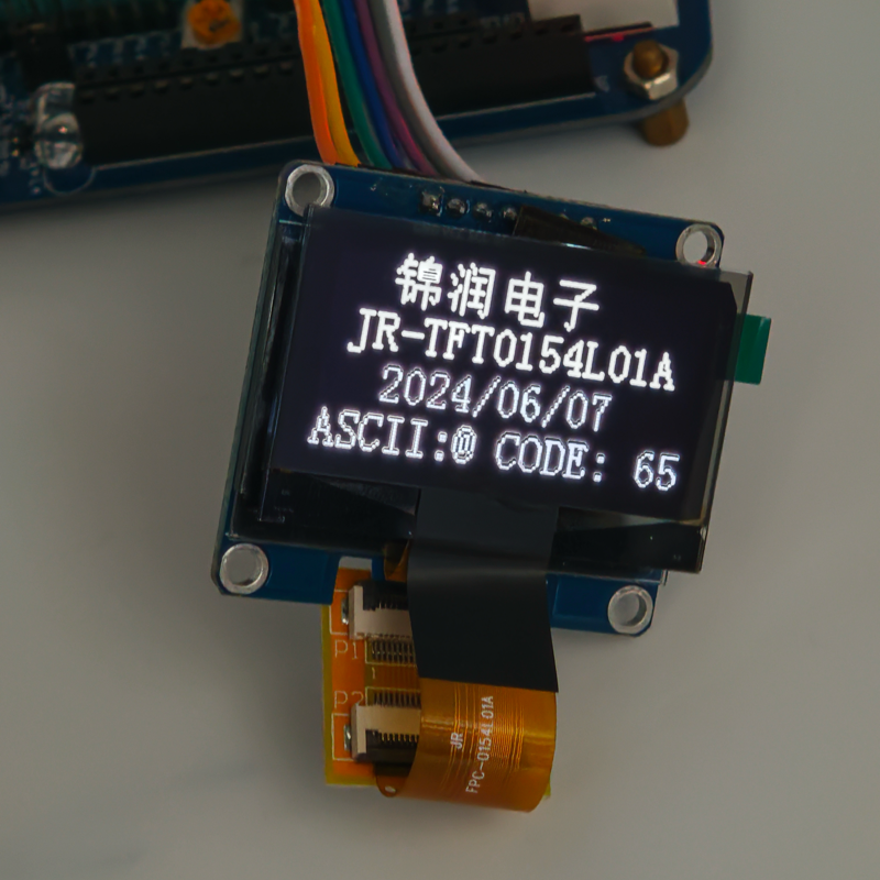 LCD Display Panel HD 1.54 TFT Display Screen Smart industrial products applied to smart wearable devices, smart home