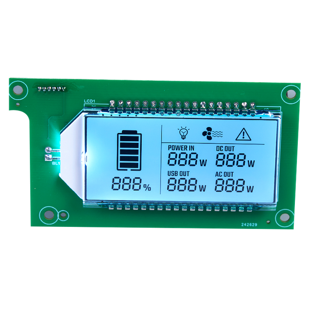 Lcd Moduldes Custom Mono Display TN/POSITIVE/TRANSMISSIVE Application in Mobile Office
