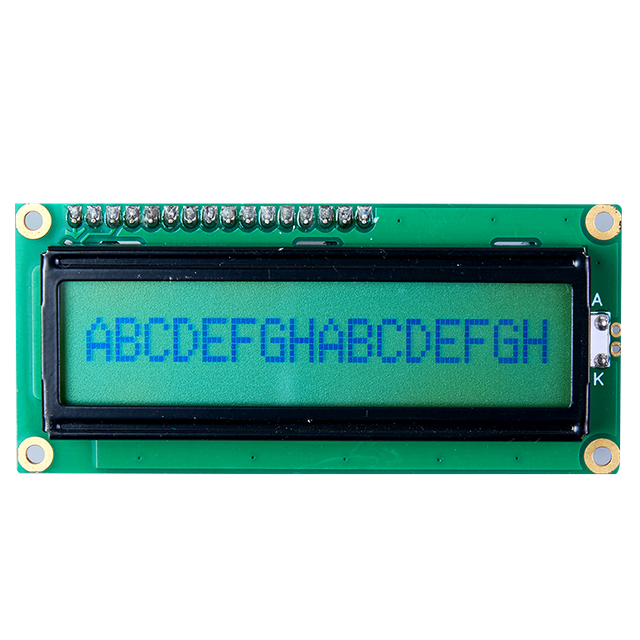 Character lcd moduldes Custom STN/POSITIVE/TRANSFLECIVE 16*1Dots applications in Instrumentation