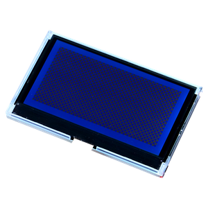 Customized STN Blue/Negative/Transmissive 128x64 LCD Module with LED Backligh