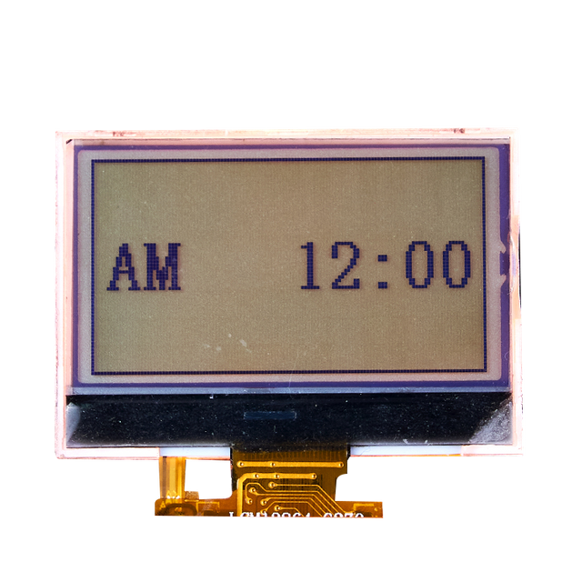 Lcd Moduldes Custom Mono POSITIVE/TRANSMISSIVE LCD Matrix Industrial LCD Orange Display
