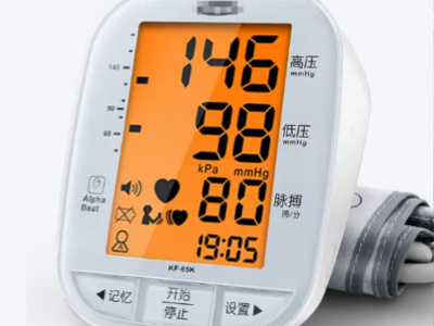 2.1V Orange Backlight LCD for Glucose Meters