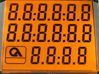 White Backlight LCD Module for Petrol Dispensers