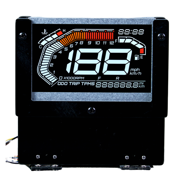 High Resolution Segment LCD Module Display Customize for automotive dashboards