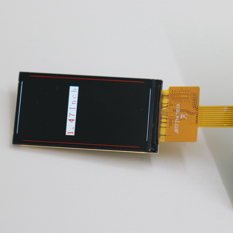 1.47 Inch TFT all O'clock Customizable LCD Display Moduler for smart wearable devices , portable medical and health devices