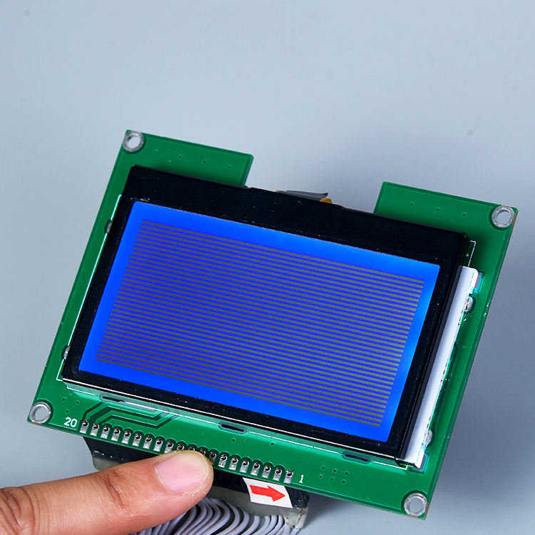 Industrial 128x64 Graphic LCD Module Display in Control Equipment